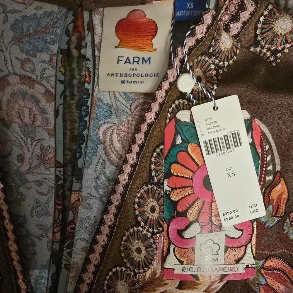 Anthropologie Farm Rio Floral Maxi Dress - Picture 5 of 11